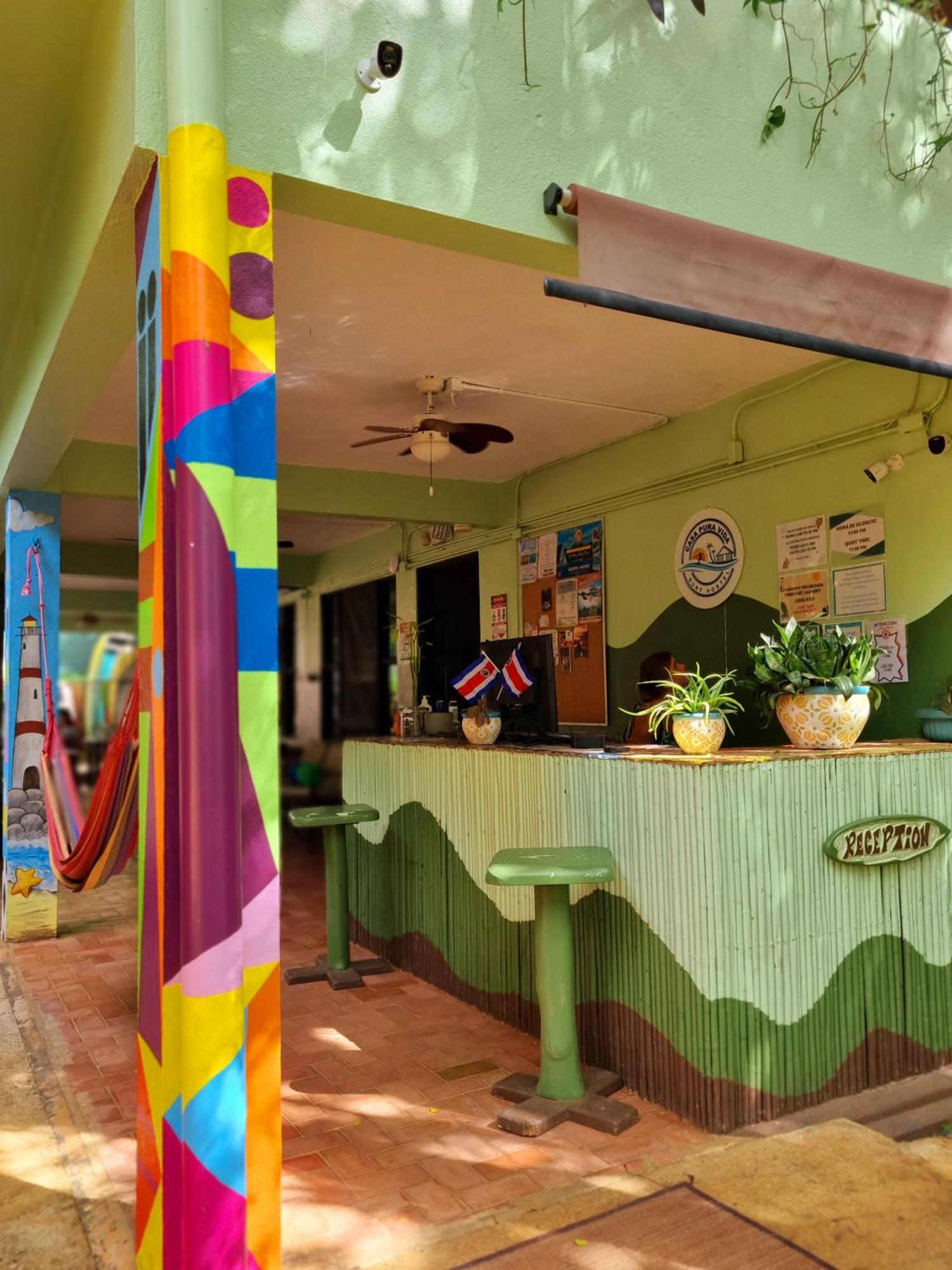 Casa Pura Vida Surf Hostel - Tamarindo Costa Rica Exteriör bild