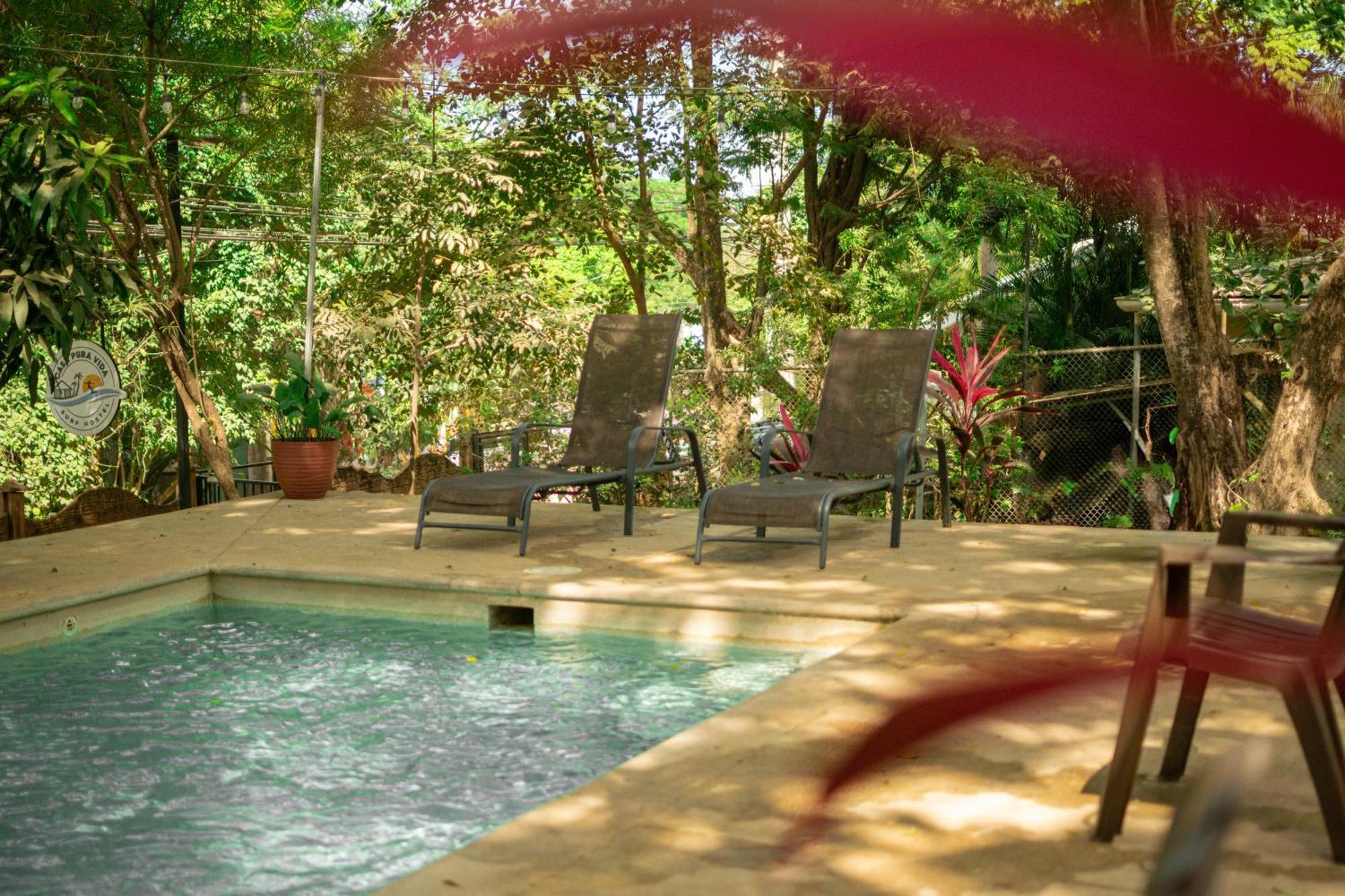 Casa Pura Vida Surf Hostel - Tamarindo Costa Rica Exteriör bild